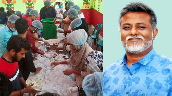 সময় উপযোগী উদ্যোগে প্রশংসিত কাউন্সিলর খোরশেদ