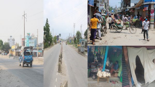 ফতুল্লার প্রধান সড়ক ফাঁকা, পাড়া-মহল্লায় আড্ডা