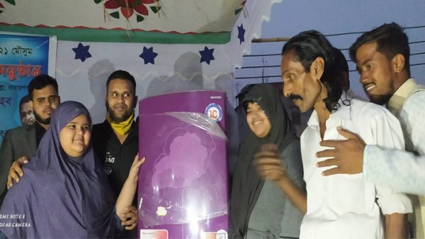 মোক্তার হোসেন ফাউন্ডেশনের ফুটবল টুর্নামেন্টের ফাইনাল খেলা সম্পন্ন