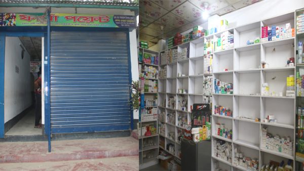 ফতুল্লায় ফার্মেসীতে চুরি