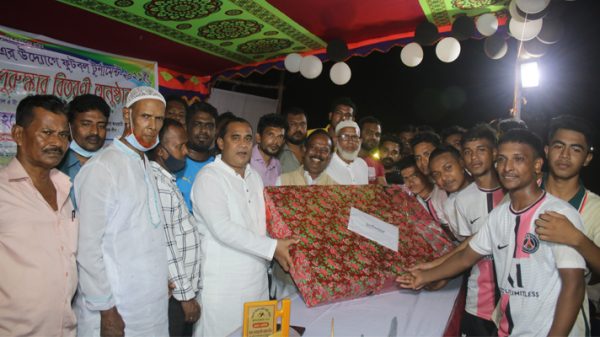 খেলাধুলা তরুণদের বিপদগামী হতে দূরে রাখে : ফরিদ আহম্মেদ লিটন