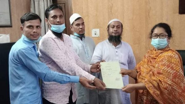 কুতুবপুর ইউনিয়ন ৯নং ওয়ার্ডের মনোনয়ন পত্র দাখিল করেছেন ইউনুস মিয়া