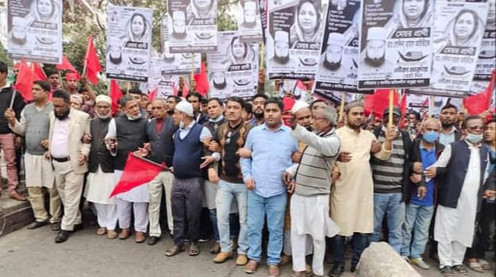 নগরীতে আইভীর পক্ষে শ্রমিকলীগের বিশাল নির্বাচনী গনসংযোগ